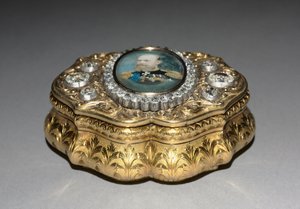 盒子，高夫特（c。1850）制造 作者 俄语学校