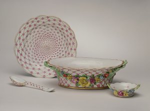 皇后伊丽莎白·彼得罗夫娜服务，1756年（瓷器） 作者 俄语学校