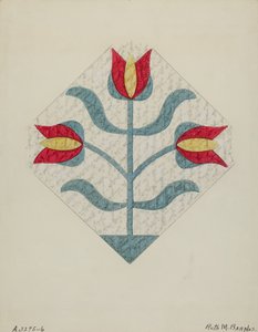 被子，约1936年。