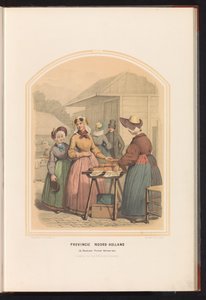 北荷兰 Beemster、Purmer 和 Wormer 等地的服饰，1857 年
北荷兰省的 Beemster、Purmer 和 Wormer 等人。/ XXII（标题在实物上） 作者 瓦伦丁·宾