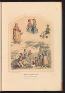 海尔德兰省的传统服装，1857 年 海尔德兰省 / 