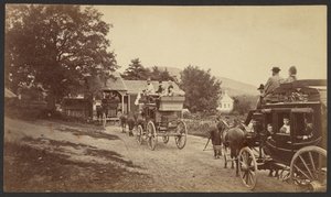 [收费站，法国山] 作者 斯托达德