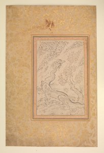 龙和云，约1600年。 作者 萨迪奇乞求。