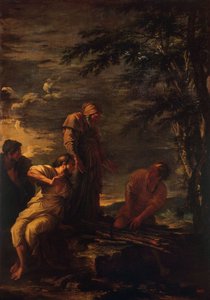 德谟克利特和普罗塔哥拉斯，1663-1664 作者 救世主罗莎