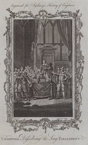 克伦威尔解散长议会（版画）