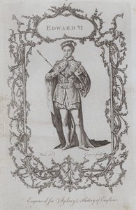 爱德华六世（雕版画 作者 塞缪尔（之后）鲸鱼