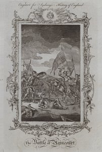 The Battle of Agincourt (engraving) 作者 塞缪尔（之后）鲸鱼