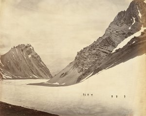 马尼隆山口，19世纪60年代。 作者 塞缪尔·伯恩
