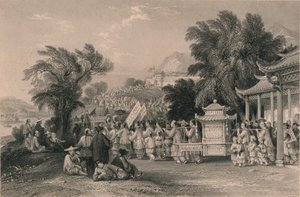 Chin-keang-foo蓝云溪的婚姻游行，c1843-1858。