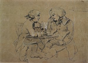 D.756 塞缪尔-科林斯（Samuel Collings，花期 1780-90 年）的《博斯韦尔的美丽画卷