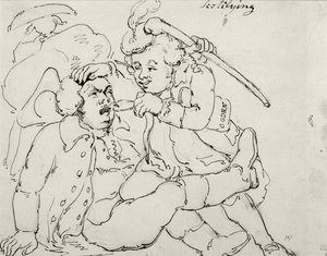 D.757 塞缪尔-科林斯（Samuel Collings，花期 1780-90 年）的《博斯韦尔的美丽画卷