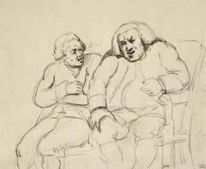 D.758 塞缪尔-科林斯（Samuel Collings，花期 1780-90 年）的《博斯韦尔的美丽画卷