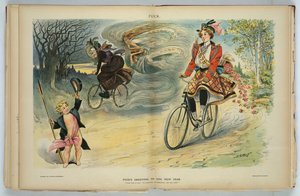 帕克对新年的问候，1898年 作者 塞缪尔·D·埃哈特