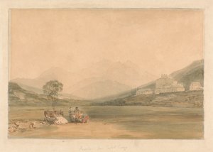 来自 Capel Curig 的斯诺登 作者 塞缪尔·戴维斯（Samuel Davis）