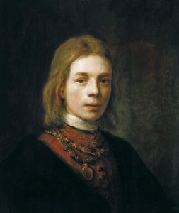自画像》，1645年。 作者 塞缪尔·范霍格斯特拉滕