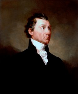Portrait of James Monroe, c.1819 (oil on canvas) 作者 塞缪尔·芬利·布雷斯·莫尔斯