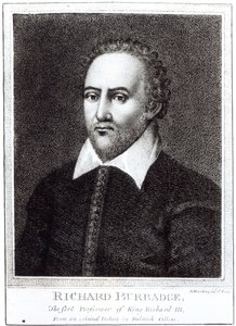 Richard Burbadge的肖像（1573-1619） 作者 塞缪尔·哈丁（Samuel Harding）
