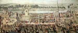 1547 年爱德华六世国王的加冕游行