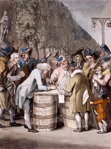 米德尔塞克斯的选举》，1775年。