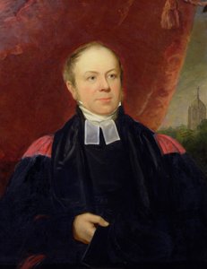 William Buckland的肖像（1784-1856）牛津大学矿物学教授和威斯敏斯特院长