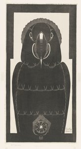 阿拉 作者 Samuel Jessurun de Mesquita（艺术家签名）