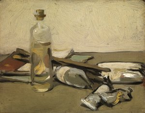 静物：油漆管，约 1903 年（木板油画） 作者 塞缪尔·约翰·佩普洛
