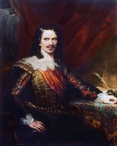 英国导演兼剧院经理查尔斯·约翰·基恩（Charles John Kean，1811-1868 年）肖像，塞缪尔·约翰·斯坦普（Samuel John Stump，卒于 1863 年）绘画，布面油画