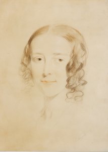 弗朗西斯·伊丽莎白·狄更斯（范妮·伯内特），1836年（粉彩和蜡笔在纸上）