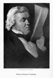 英国小说家威廉·麦克皮斯·沙克雷（cilliam makepeace thackeray），c1864。