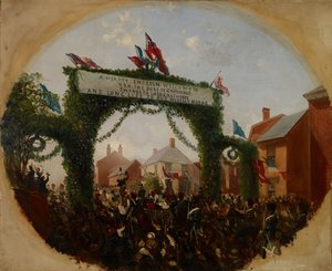 1857年卡尔索普公园的开幕，1857年。