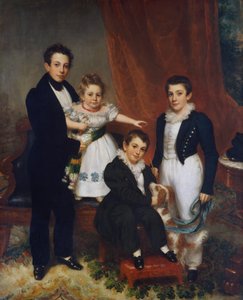 纳普儿童，约。 1833-34。 作者 塞缪尔·洛维特·沃尔多