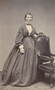 弗朗西斯-克莱顿（Frances Clayton），约 1865 年（照片1865 年（照片） 作者 塞缪尔·马苏里（Samuel Masury）