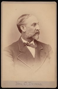 查尔斯-德文斯的肖像，1820-1891年，1891年之前。 作者 塞缪尔·蒙塔古·法塞特