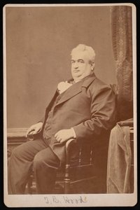 T.B. Hood博士的肖像，1876至1880年间。