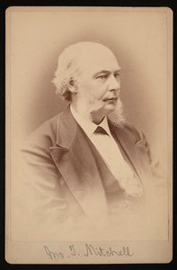 约翰-T-米切尔的肖像，1876至1880年间。