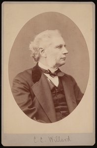 约瑟夫-克莱普-威拉德的肖像，1820-1897年，1878年。