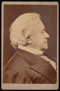 约瑟夫-亨利1797-1878年的画像，1875年12月。 作者 Samuel Montague Fassett