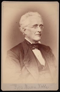 梅森-诺布尔牧师1809-1881年的画像，1876年至1880年之间。 作者 塞缪尔·蒙塔古·法塞特