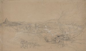 从圣斯皮里托出发的罗马 作者 塞缪尔·帕尔默（Samuel Palmer）