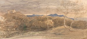 威尔士场景 作者 塞缪尔·帕尔默（Samuel Palmer）