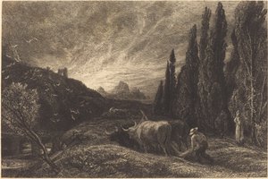 早期的犁地者 作者 塞缪尔·帕尔默（Samuel Palmer）