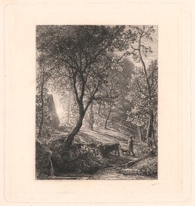 牧民的小屋 作者 塞缪尔·帕尔默（Samuel Palmer）