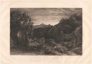 归家之星 作者 塞缪尔·帕尔默（Samuel Palmer）