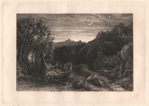 回家的星星 作者 塞缪尔·帕尔默（Samuel Palmer）