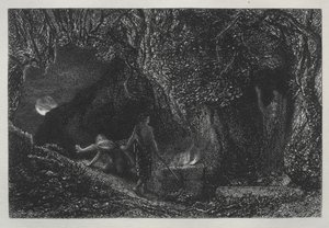 墓穴 作者 塞缪尔·帕尔默（Samuel Palmer）