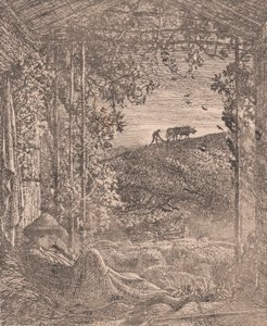 沉睡的牧羊人 作者 塞缪尔·帕尔默（Samuel Palmer）