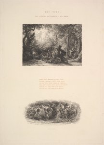 藤蔓，或丰满的酒神，1880年。 作者 塞缪尔·帕尔默（Samuel Palmer）