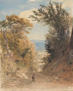 肯特郡鲁克山风景 作者 塞缪尔·帕尔默（Samuel Palmer）