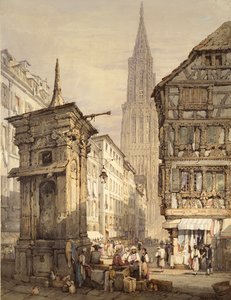斯特拉斯堡的风景，1822年