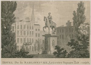 Hotel de Sabloniere，莱斯特广场，伦敦